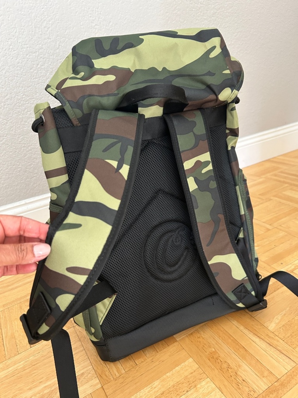 COOKIES BACKPACK UTILITY RUCKSACK (CAMO) NWT - Picture 5 of 8
